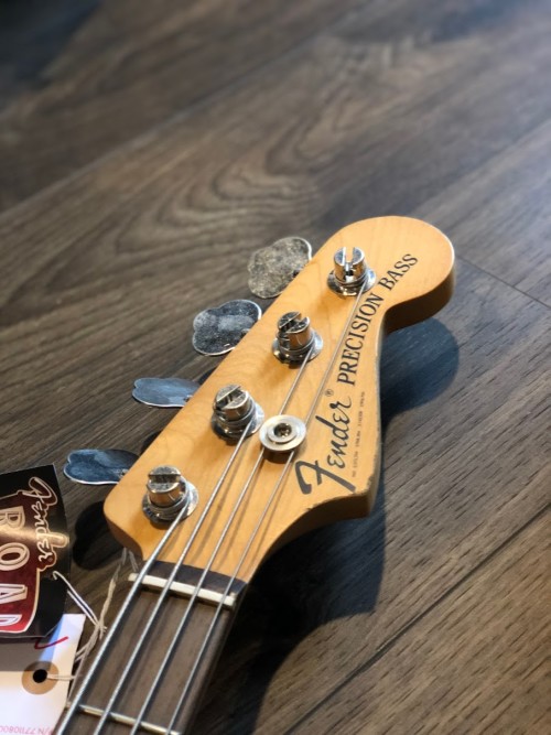Fender Signature Nate Mendel Road Worn Precision Bass in Candy